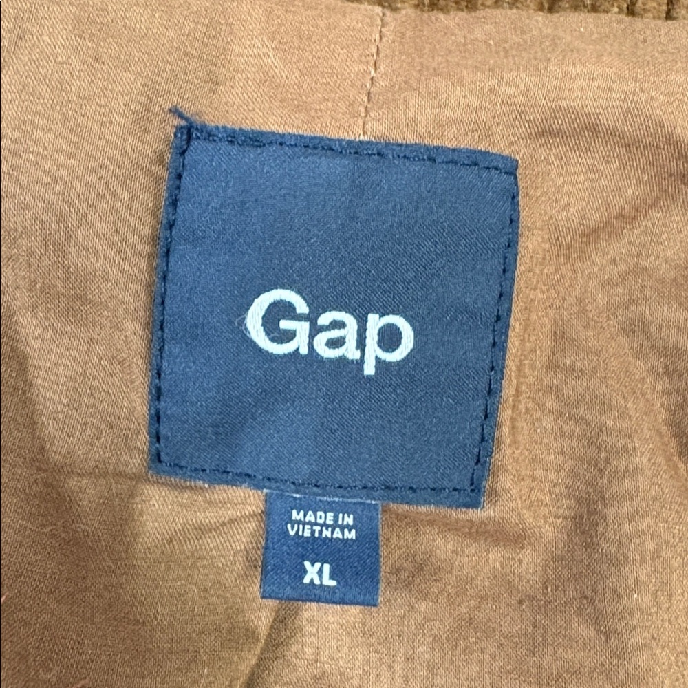 GAP Corduroy Belted Trench Coat – Women’s XL – Brown - Picture 6 of 11